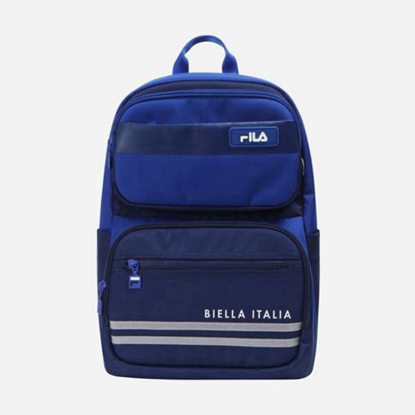 Fila Twins School Boy's Backpacks - Blue,NZ 641-86015